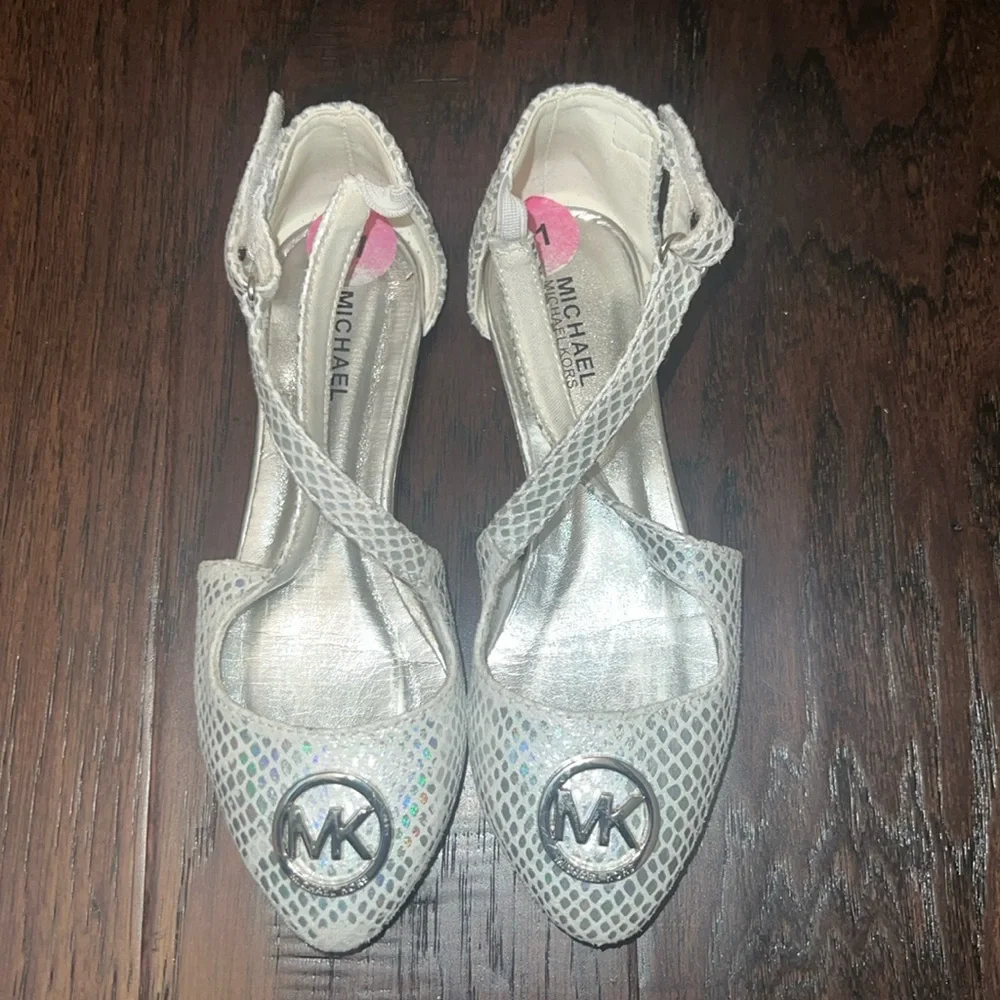 Michael Kors Silver Dress Shoes Size 11